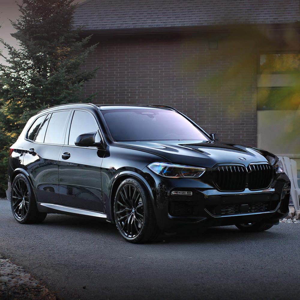 BMW X3/X4/X5/X6 G01/G02/G05/G06 carbon fiber mirror accessories by CT Carbon, showing sleek, aerodynamic carbon fiber side mirrors.