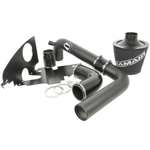 Ramair 70mm intake diameter performance induction kit for V.A.G 2.0 TFSI engines, showing the polished metal intake pipe and filter.