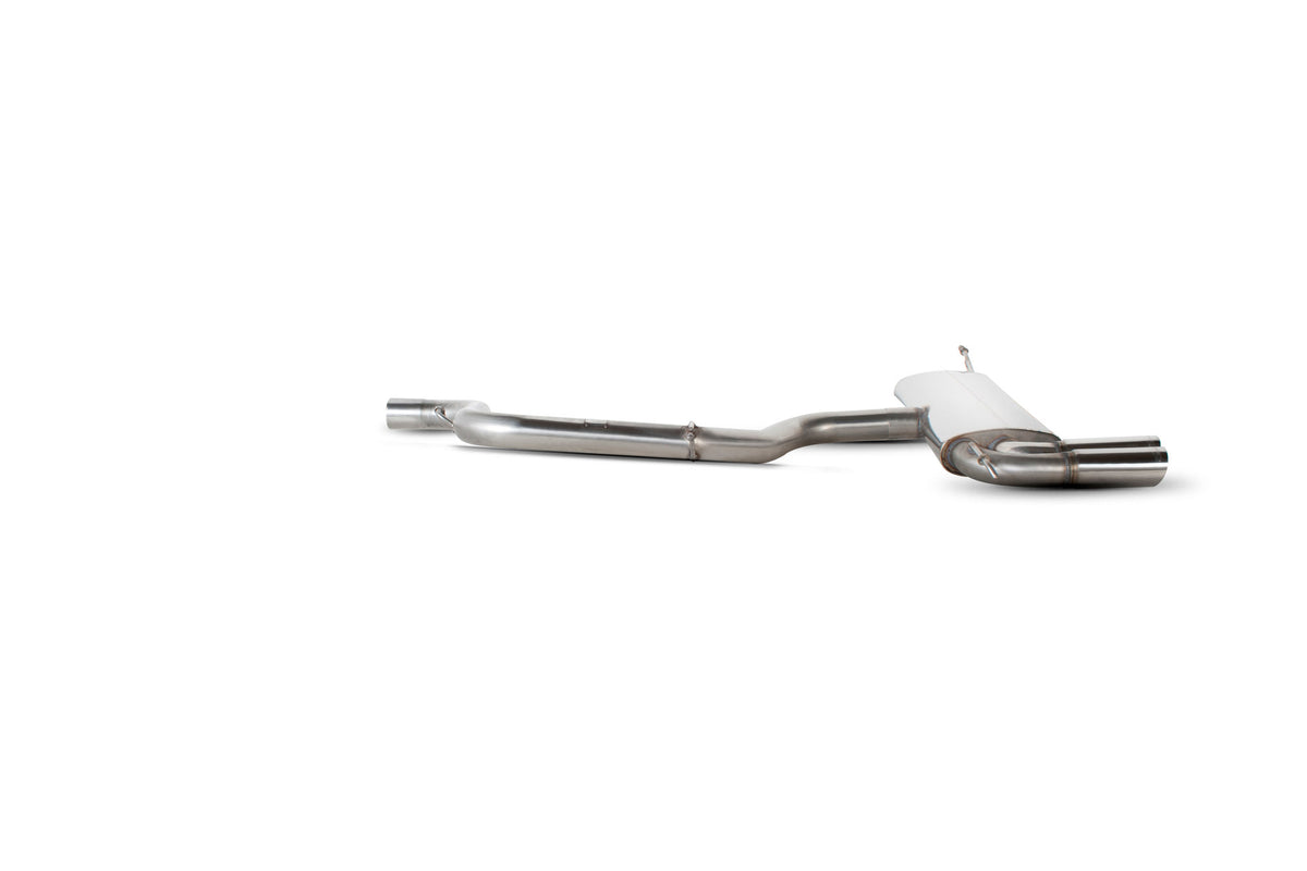 Scorpion Exhausts cat-back exhaust system for Seat Leon 1.4 Tsi, 1.6i, 2.0 Fsi, 1.9 Tdi, 2.0 Tdi models, non-resonated.