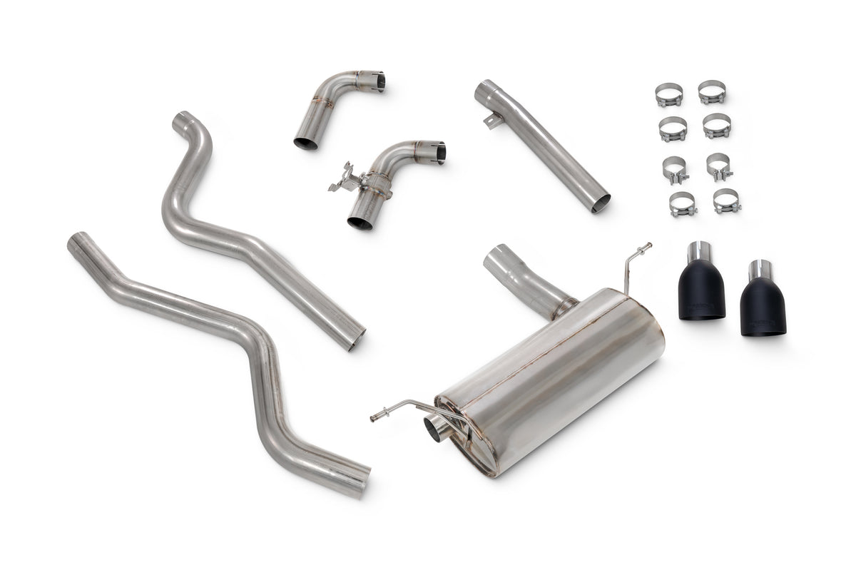 Scorpion BMW 340i F30/F31 18-19 & 440i F32/F33/F36 18-20 GPF model cat-back exhaust system, non-resonated, with xDrive.