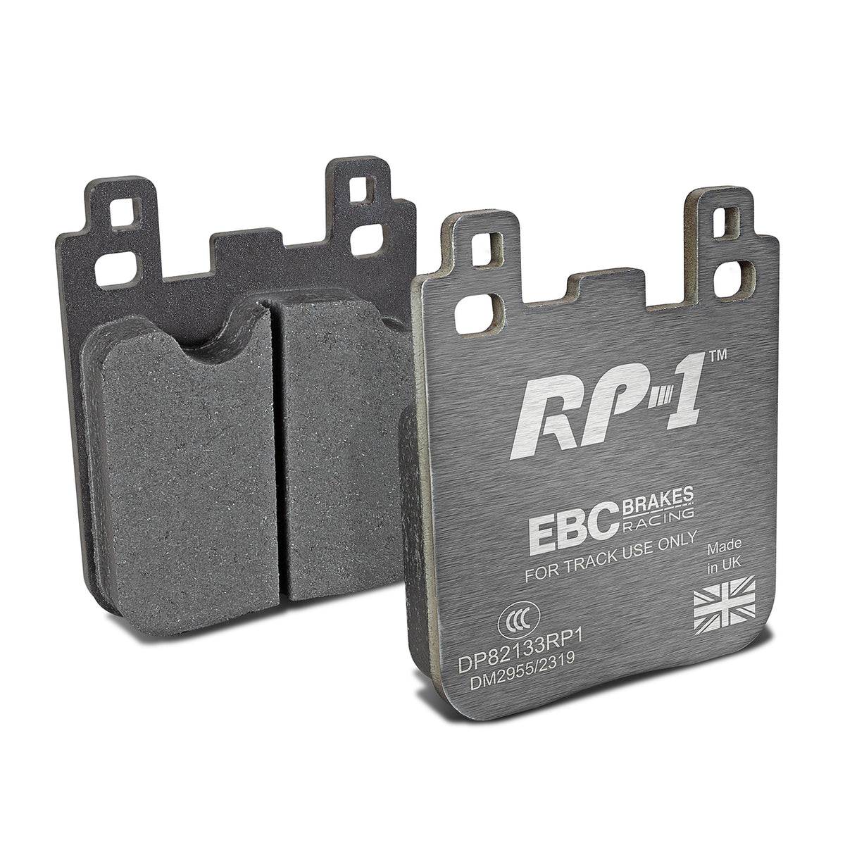 EBC Racing RP-1 rear brake pads DP82133RP1 for BMW F2X F3X F8X Brembo applications