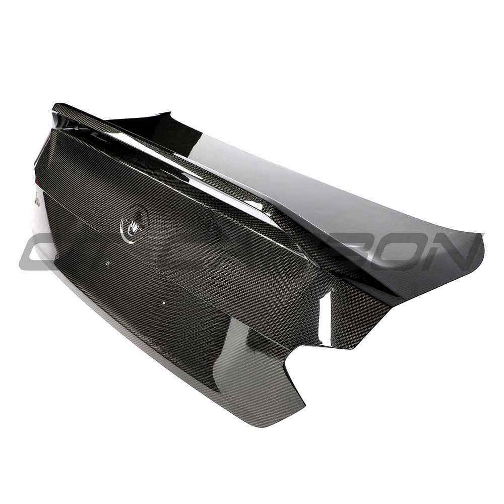 BMW G87 M2 CT Design full carbon fiber kit, showcasing lightweight, high-quality carbon fiber parts on a sleek sports car.