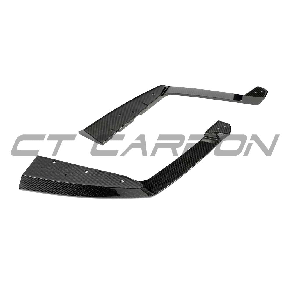 BMW F95 X5M 2019-2022 pre-LCI carbon fiber full kit by CT Carbon, featuring sleek exterior parts and aerodynamic design.