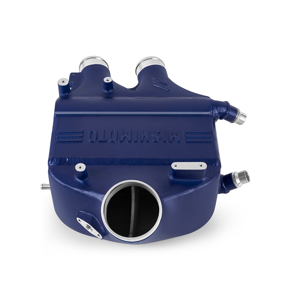 MISHIMOTO performance air-to-water intercooler for BMW F8X M3 M4 2015-2020, color-matched engine cooling component