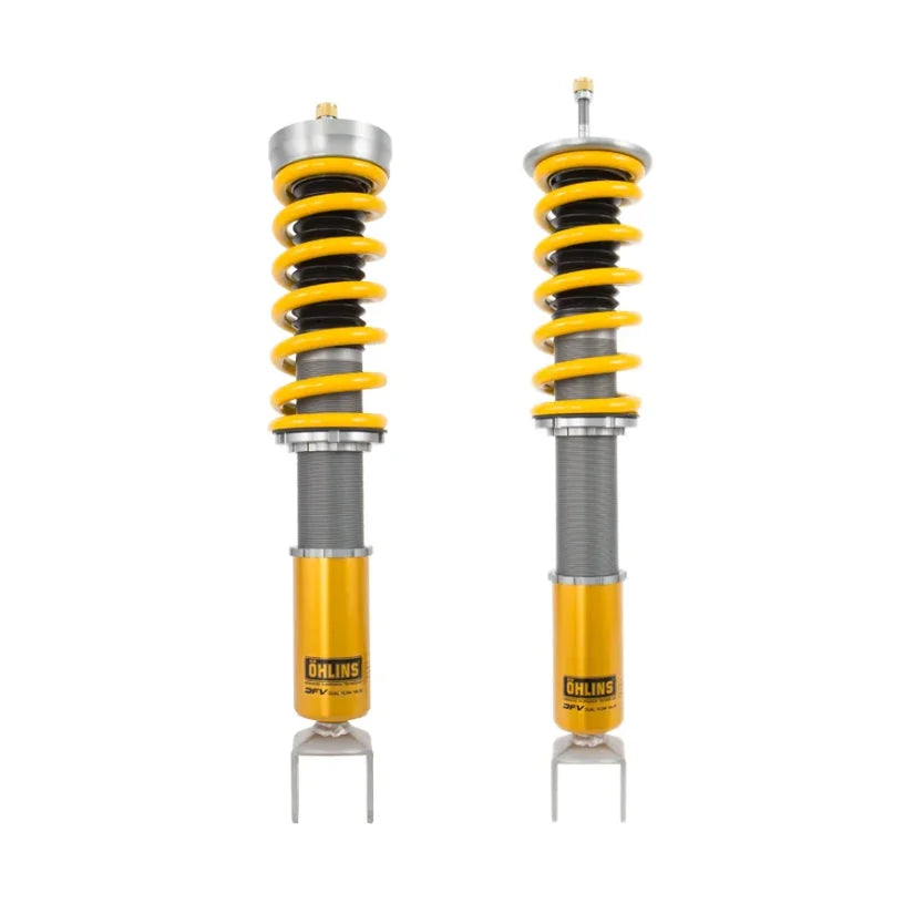 Ohlins Road & Track Coilovers DFV for Fiat 124 Spider with 100N/mm front springs, TUV approved, 16-20 inch.