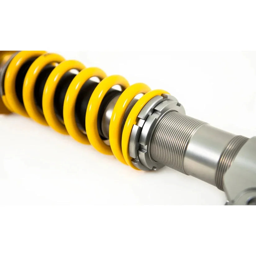 Ohlins Road & Track Coilovers DFV 1-way for Honda Civic Type-R FD2 2007-2010, showing adjustable coilover shock absorbers.