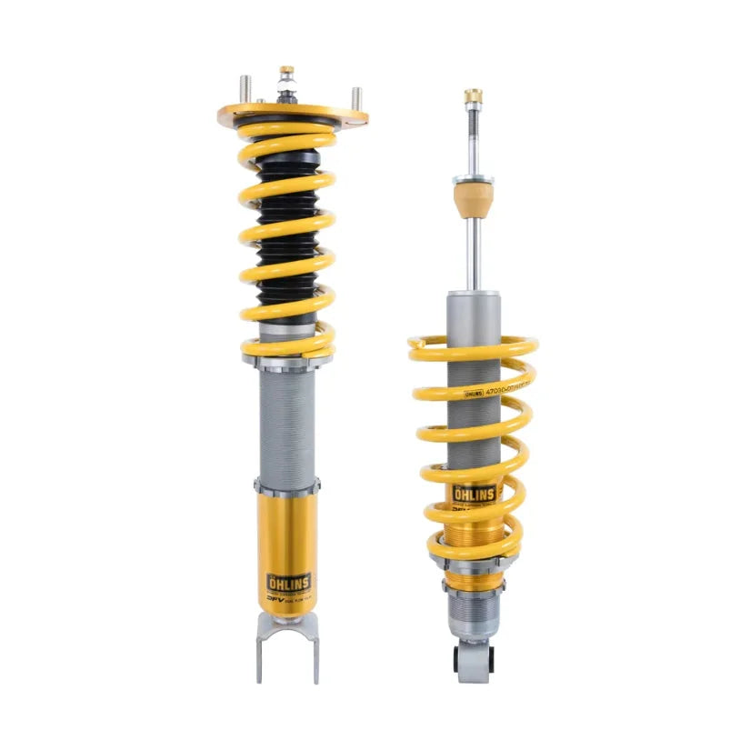 Ohlins Road & Track Coilovers DFV 1-way for Mazda MX-5 NC 2005-2015, TUV approved, showing the coilover assembly.