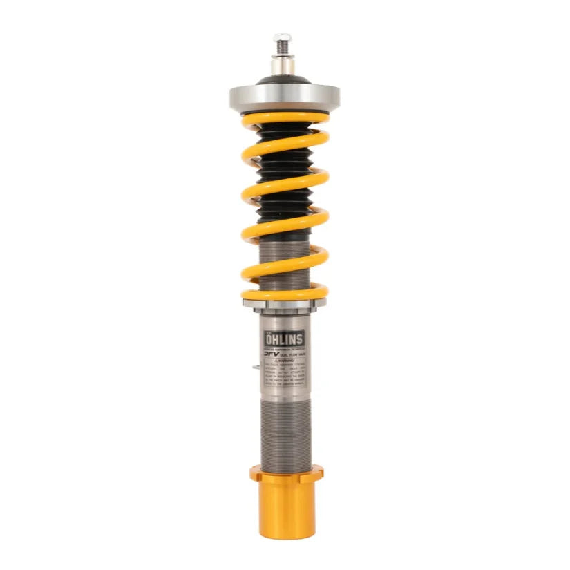 Ohlins Road & Track Coilovers DFV 1-way for Toyota Supra J29 19+, showing the coilover suspension with adjustable components.