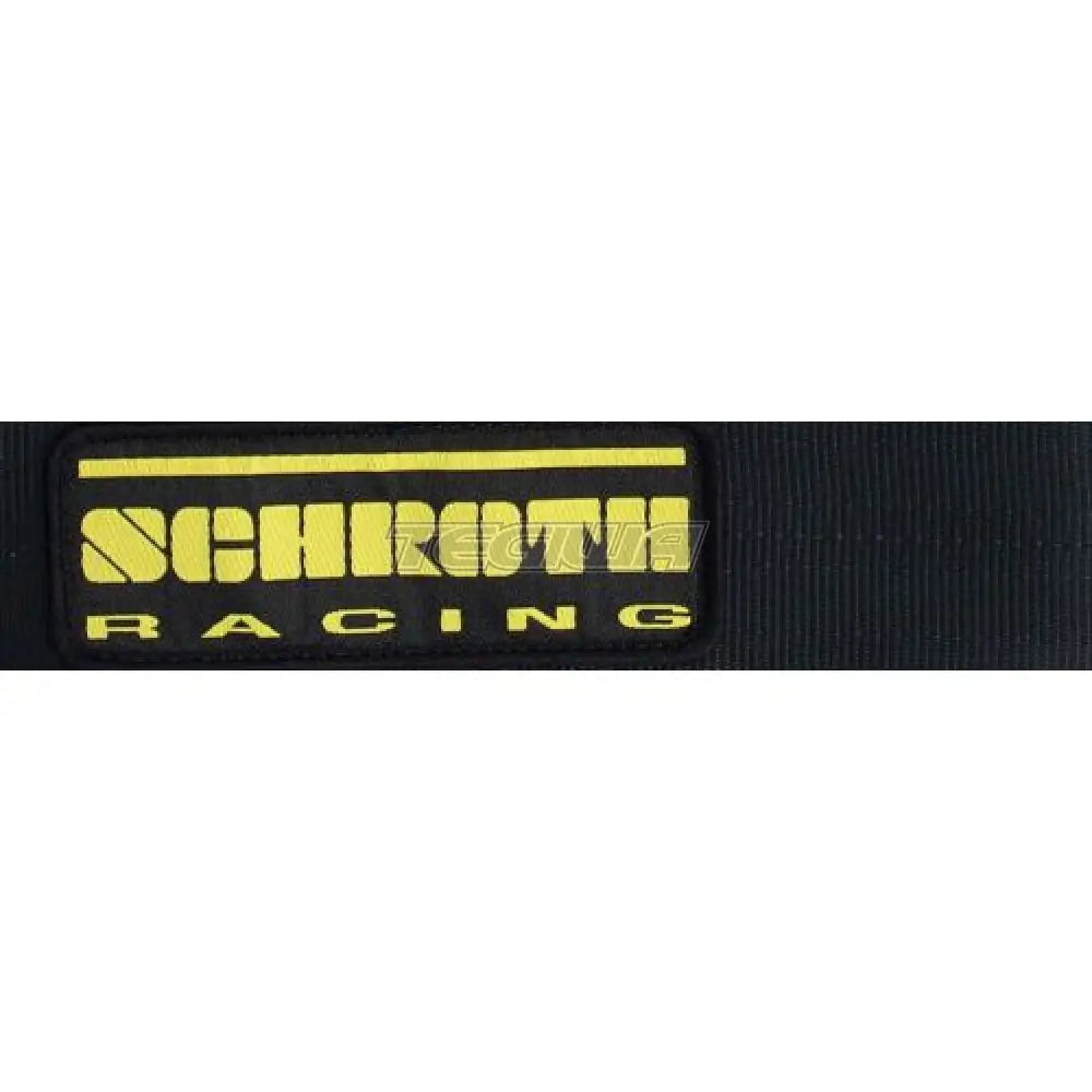 Schroth 4 Point ASM Profi II harness for racing or safety, featuring black straps and metal hardware.